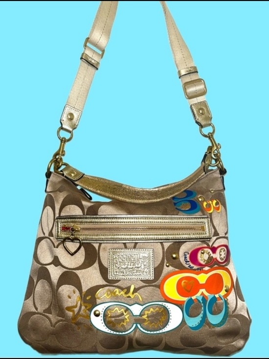 Coach Handbags - Coach Daisy POPPY C Hobo Bag
